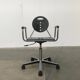 Postmodern Italian swivel chair Charlie by Carlo Bimbi & Nilo Gioacchini for Segis, 1980s.