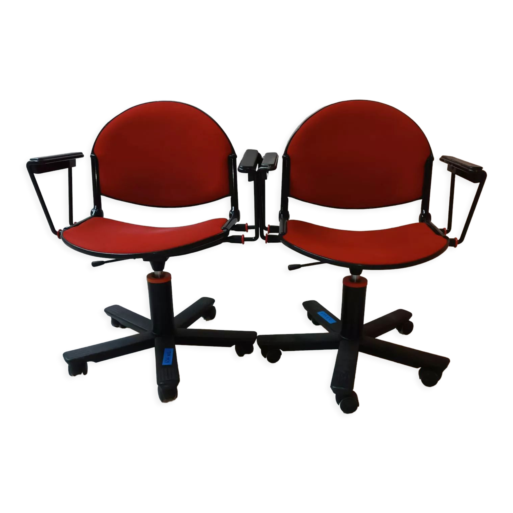 2 office chairs