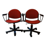 2 office chairs