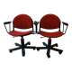 2 chaises de bureau