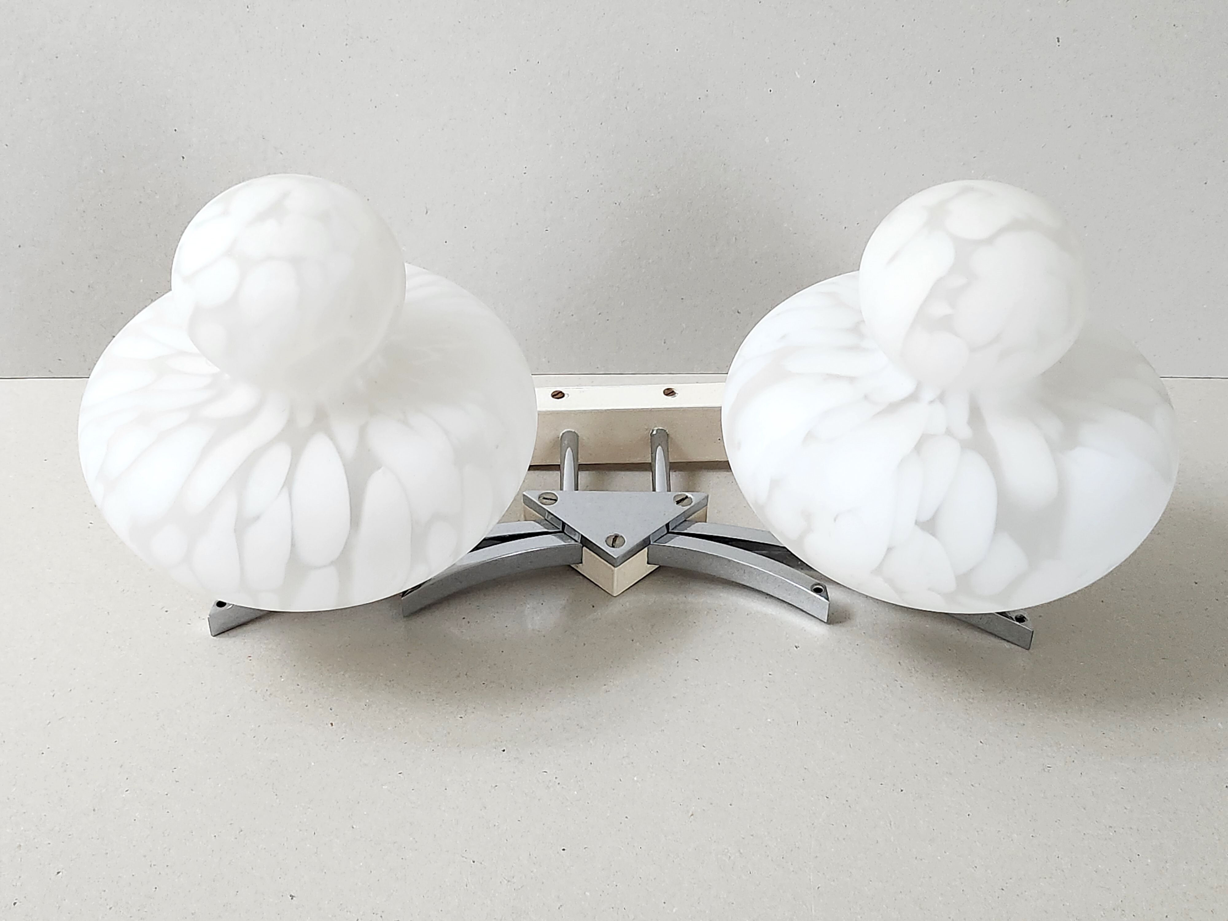 Vintage wall lamp 1970 space age