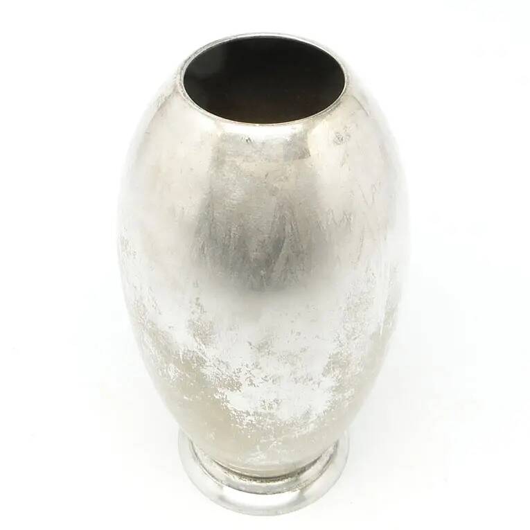 Ikora vase, Art Deco, silver-plated brass, WMF, Germany, 1930s