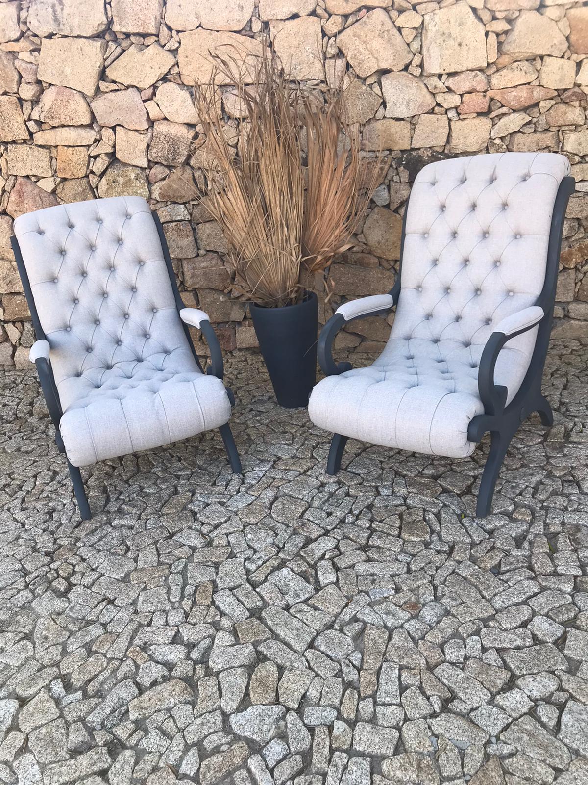 Victoria Chesterfields armchairs