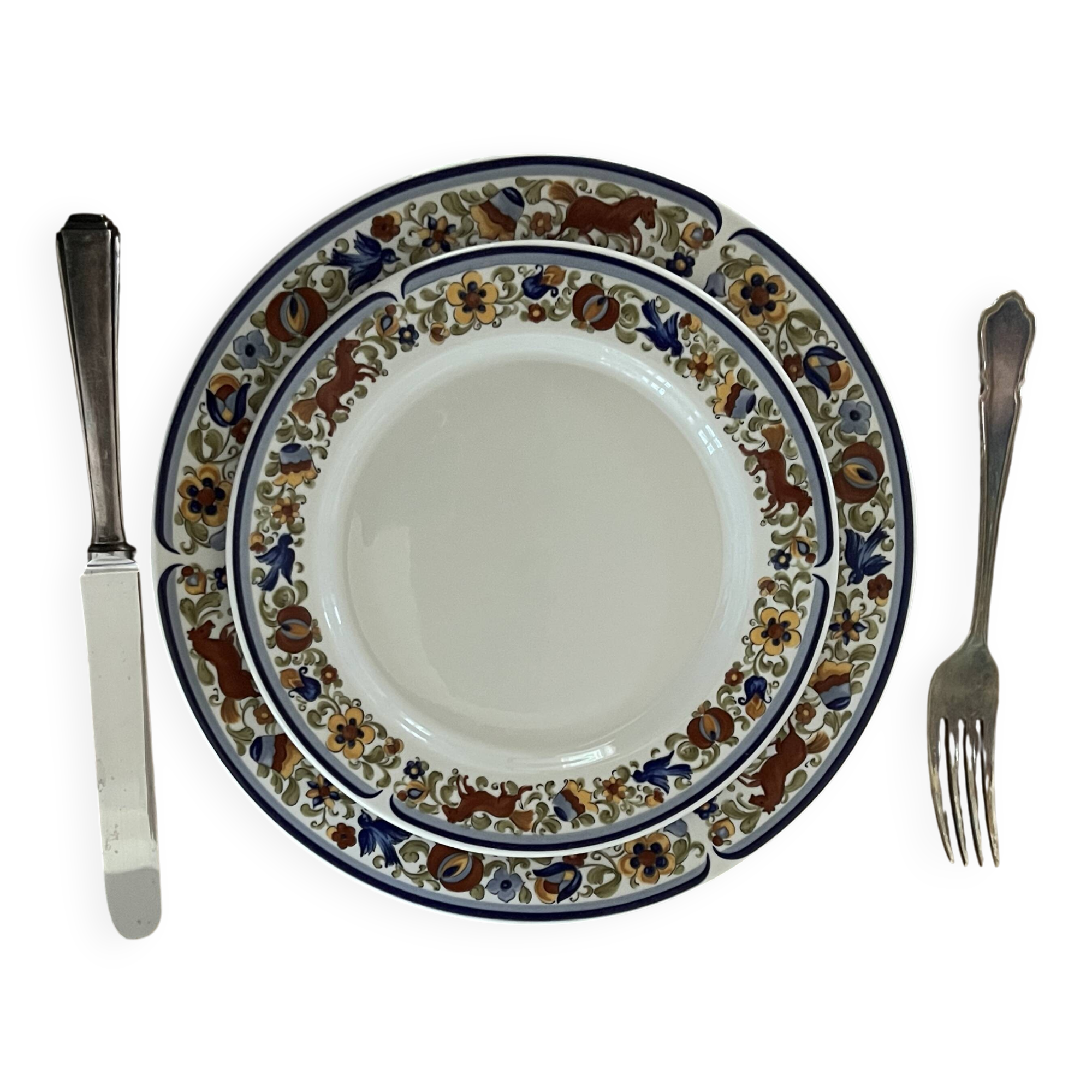 Villeroy & Boch "troubadour" tableware