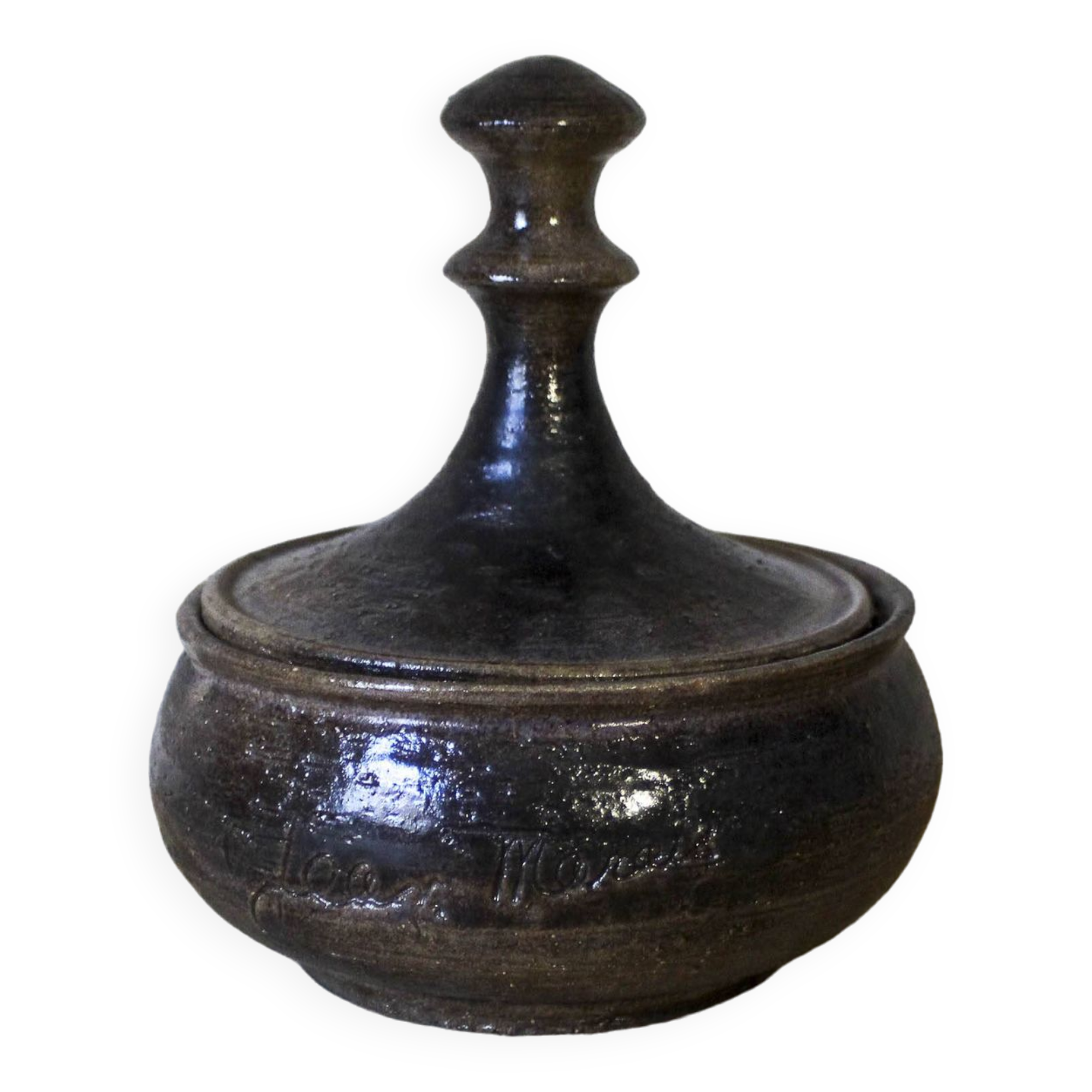 Jean Marais ceramic covered pot