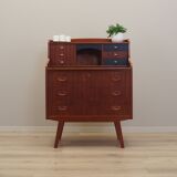 Teak secretary, Danish design, 1970s, production: Denmark