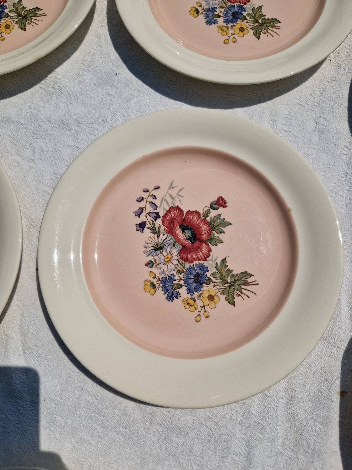 9 villeroy et boch porcelain dinner plates model 1584 25 cm