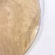 Vintage Italian coffee table in travertine.