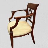 Mahogany office chair