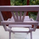 Chaise enfant en bois