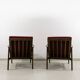 Chaises vintage, Type 300-139, SFM, Pologne, années 1960, ensemble de 2