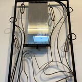 Wrought iron cloakroom