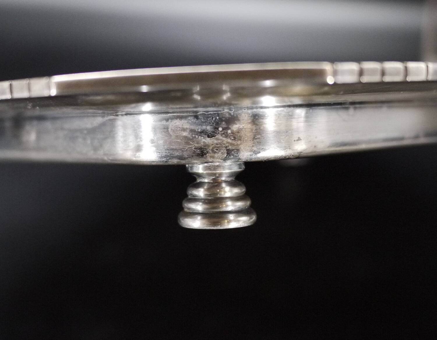 Antique French Silver Plated Tray by Durousseau & Raynaud