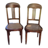 Pair of art nouveau chairs