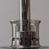 Smoked glass suspension from the 60s/70s by Limburg