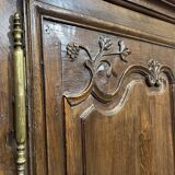 19th-century oak bonnetière