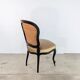 Neo-classical chair on wheels