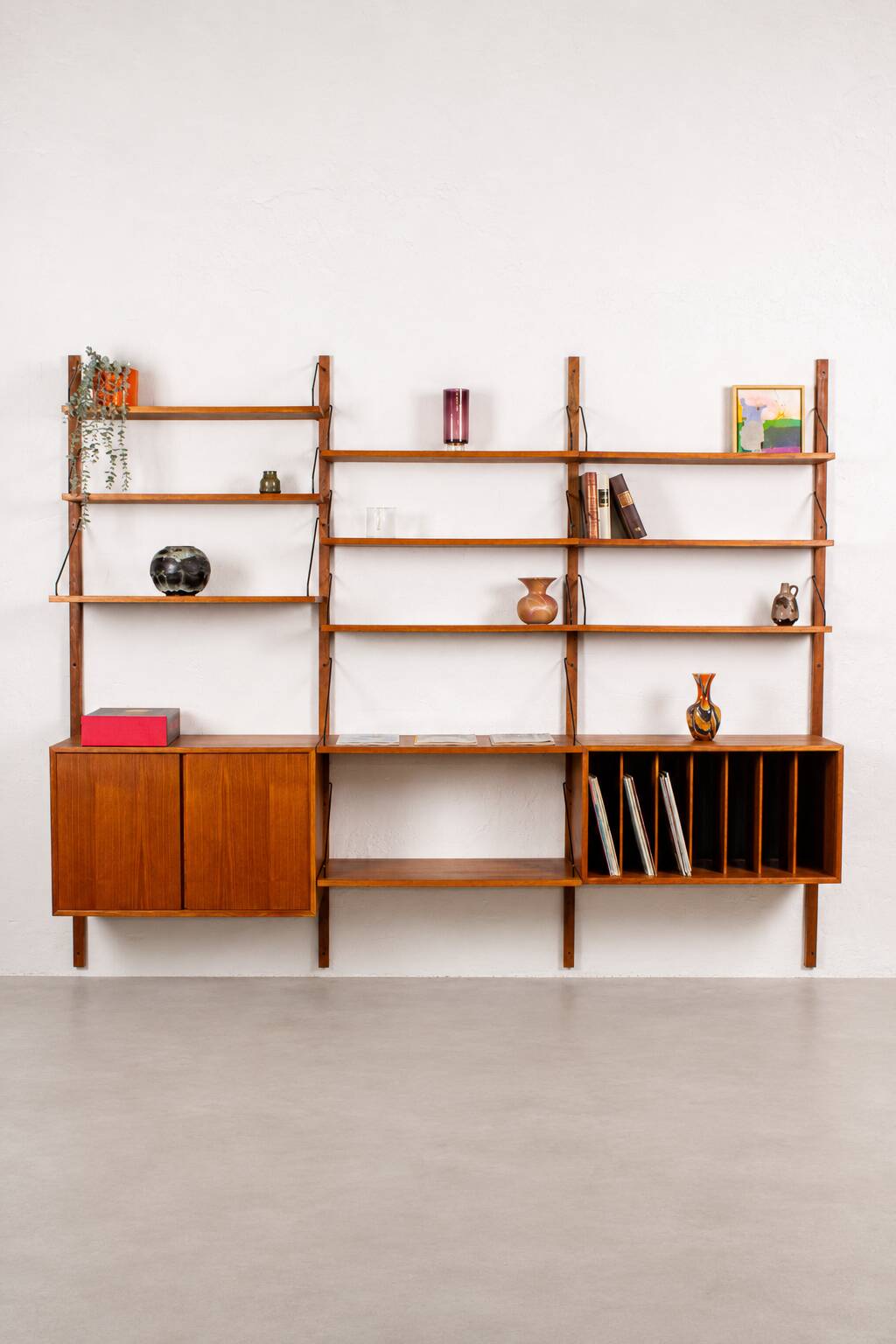 Poul Cadovius Cado Royal Shelving System Teak Vintage 60s Mid Century