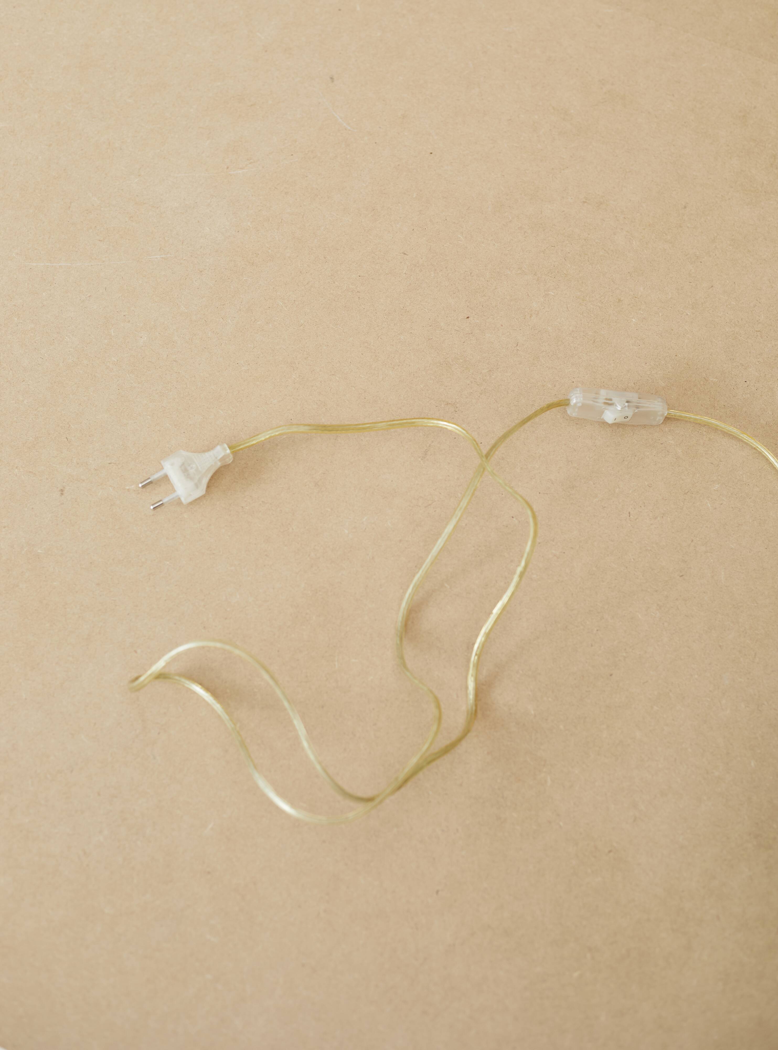 2 large Eglo Empori model lamps in vintage Murano glass Circa 1990