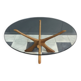 Coffee Table Model T-118 by Illum Wikkelsø for Niels Eilersen 1960