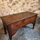 Antique French kneading table, 19th century