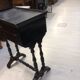 Table de chevet noire