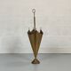 Porte parapluie vintage laiton