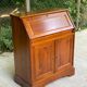 Louis Philippe donkey back secretary in solid wood, 20th century