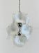 Chandelier en verre de Murano Gino Vistosi avec disques en verre