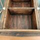 Patinated wall cabinet 2 doors