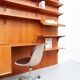 Royal mid-century teak wall unit by Poul Cadovius for Cado, 1960s