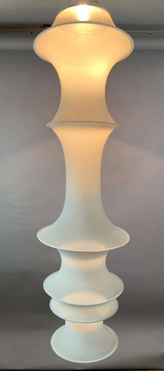 1960s Italian Danese Milano Falkland Pendant Lamp
