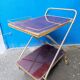 Dessert table with wheels vintage bar trolley 60 70