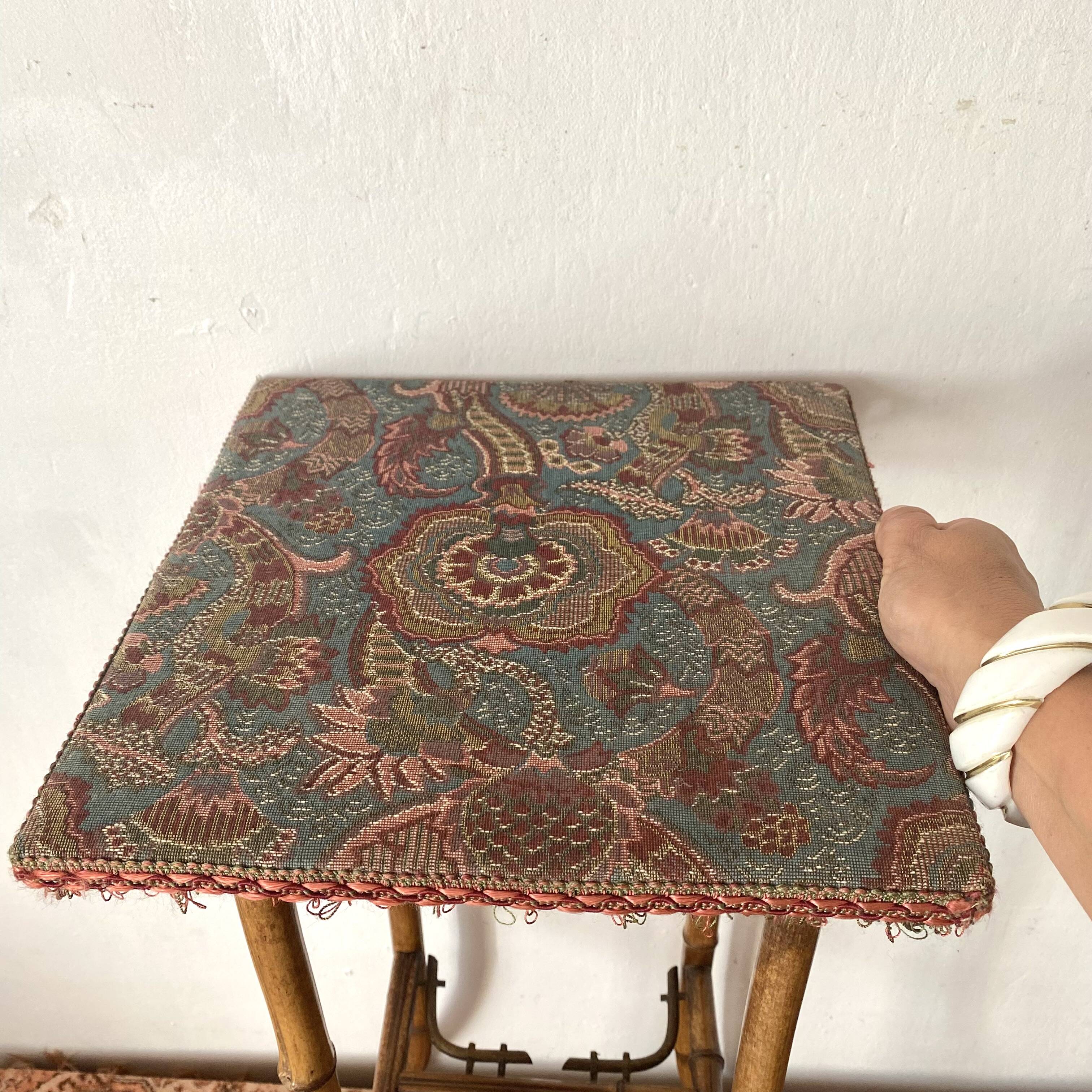 Sellette façon bambou début XXe