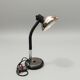 Flexible vintage desk lamp – chrome metal & adjustable shade