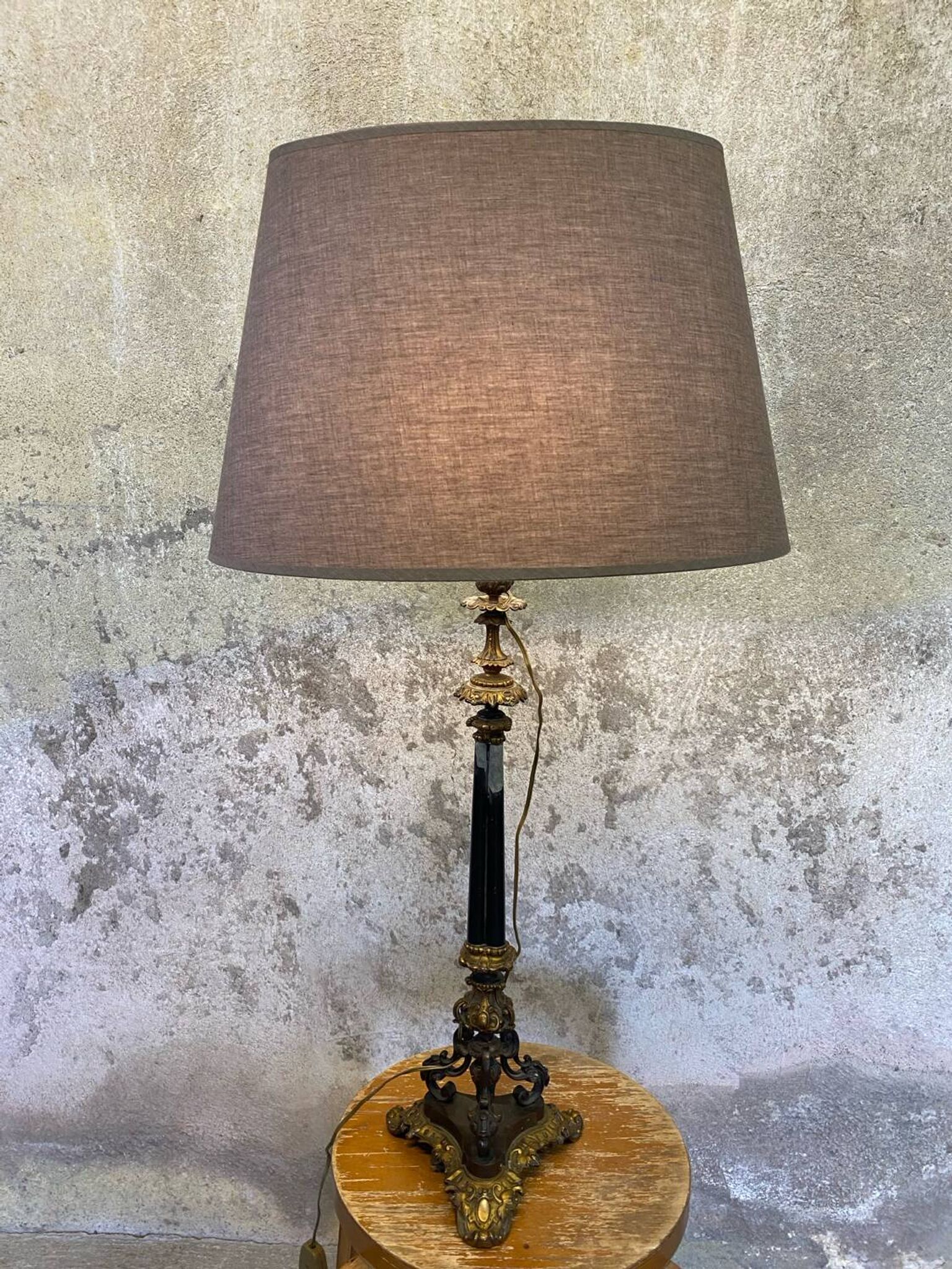 Bougeoir lampe époque napoleon III