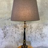 Candle holder lamp from the Napoleon III era.