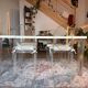 Kartell TopTop Table Philippe Starck – white glass – iconic design