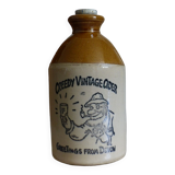 Stoneware jug, cider bottle.