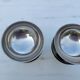 6 stainless steel ice cream bowls
