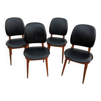 Set of 4 Baumann chairs