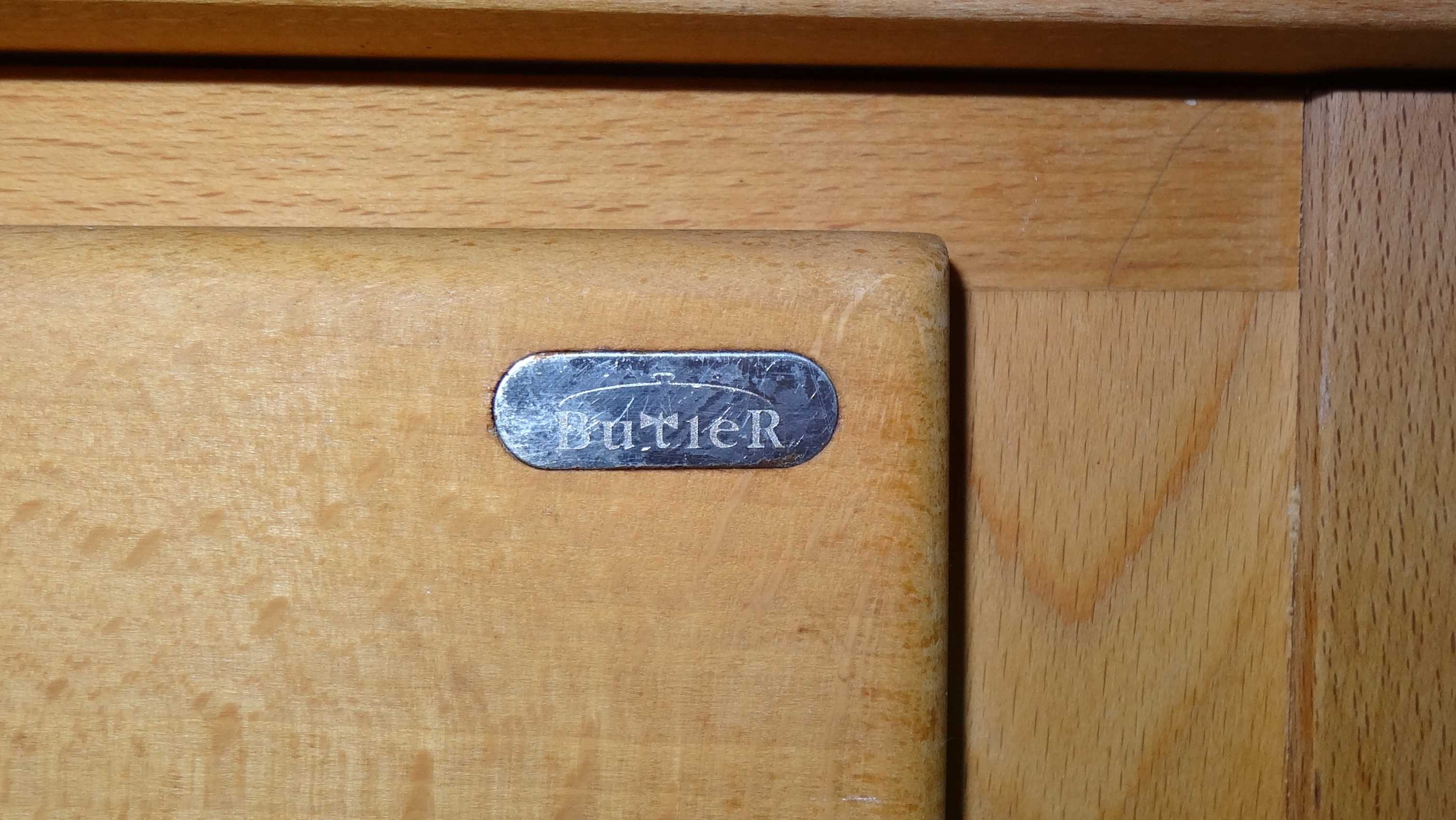 Butler beech service tray