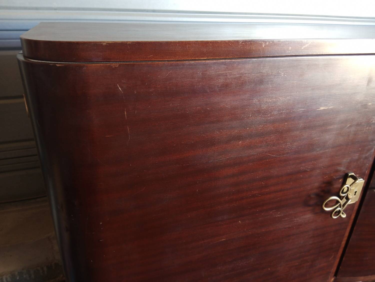 Art Deco sideboard with 3 doors