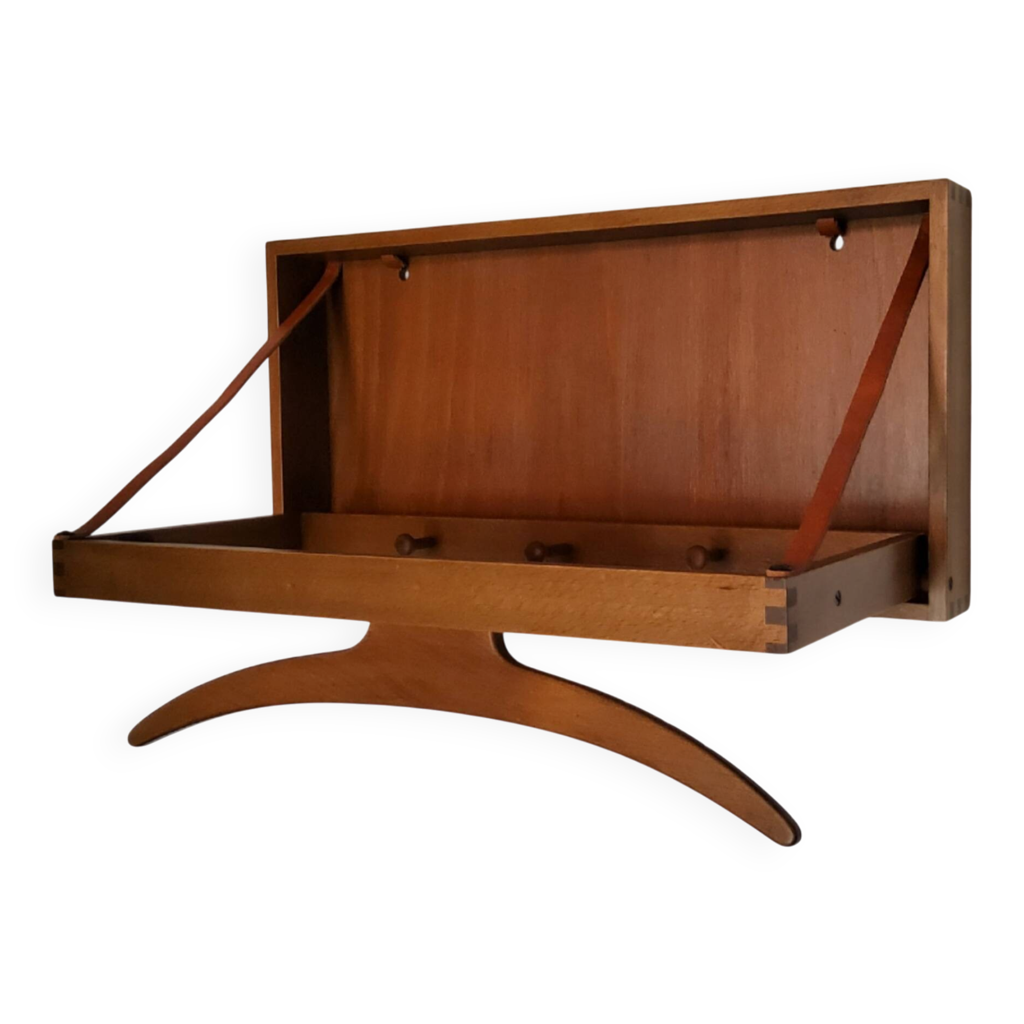 Wall-mounted coat rack Adam Hoff & Poul Østergaard, 1960s