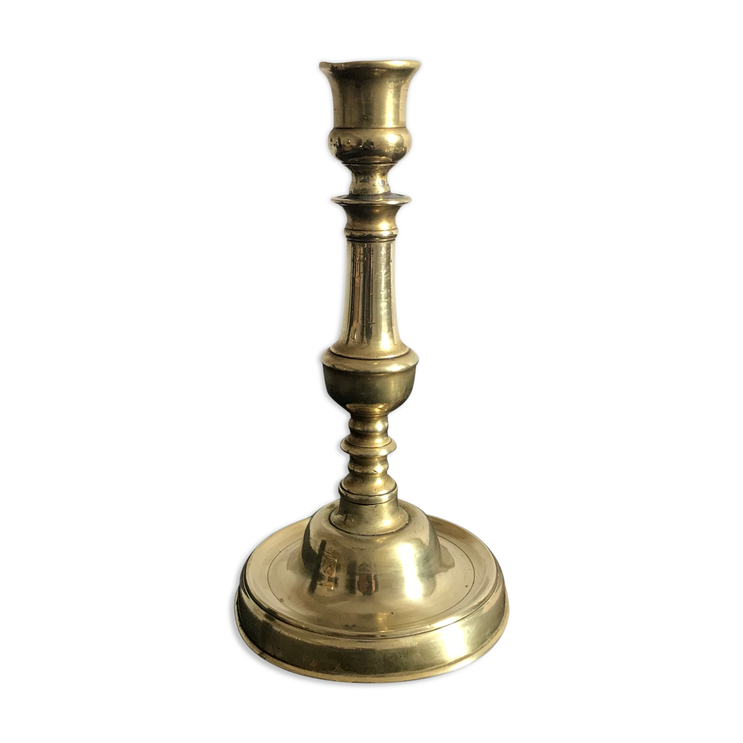 Brass candlestick