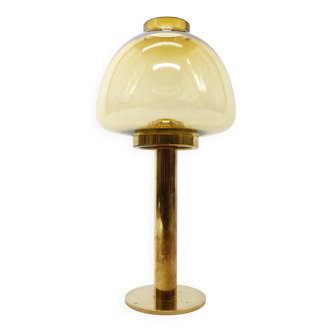 Bougeoir scandinave Hans-Agne Jakobsson Claudia jaune L10232 1960