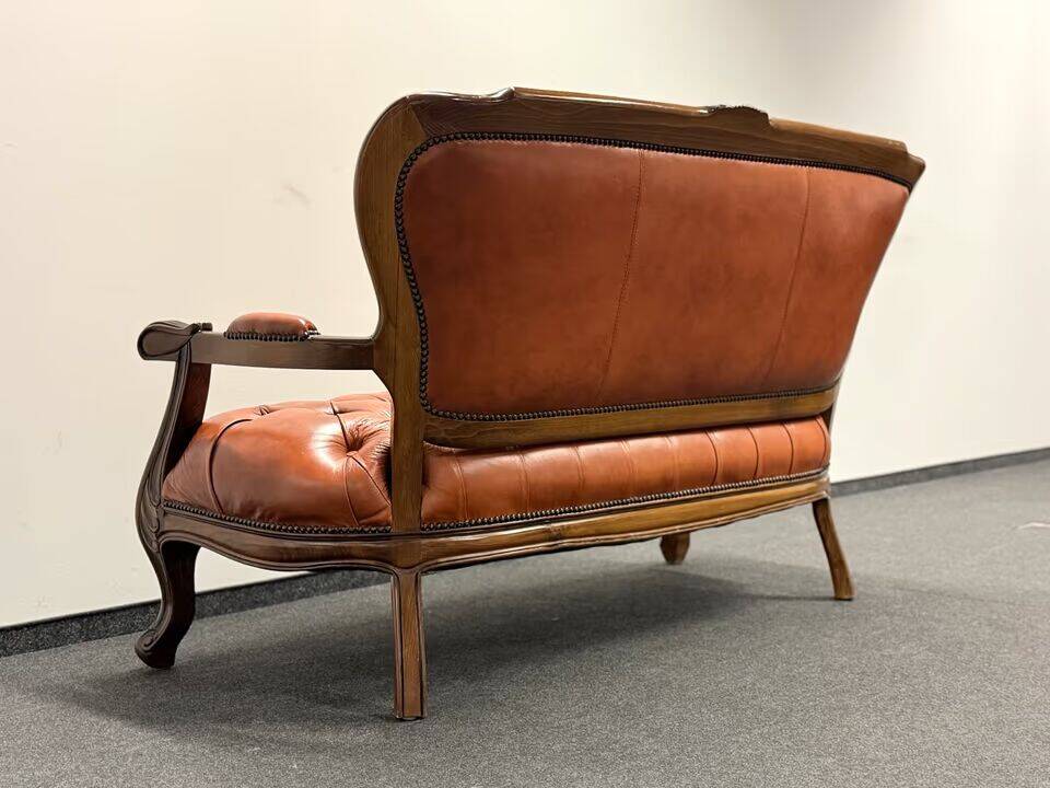 Original Vintage Chesterfield Chippendale Living Room set