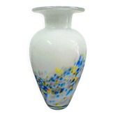 Vintage glass art vase Hans Jürgen Richartz 23 cm