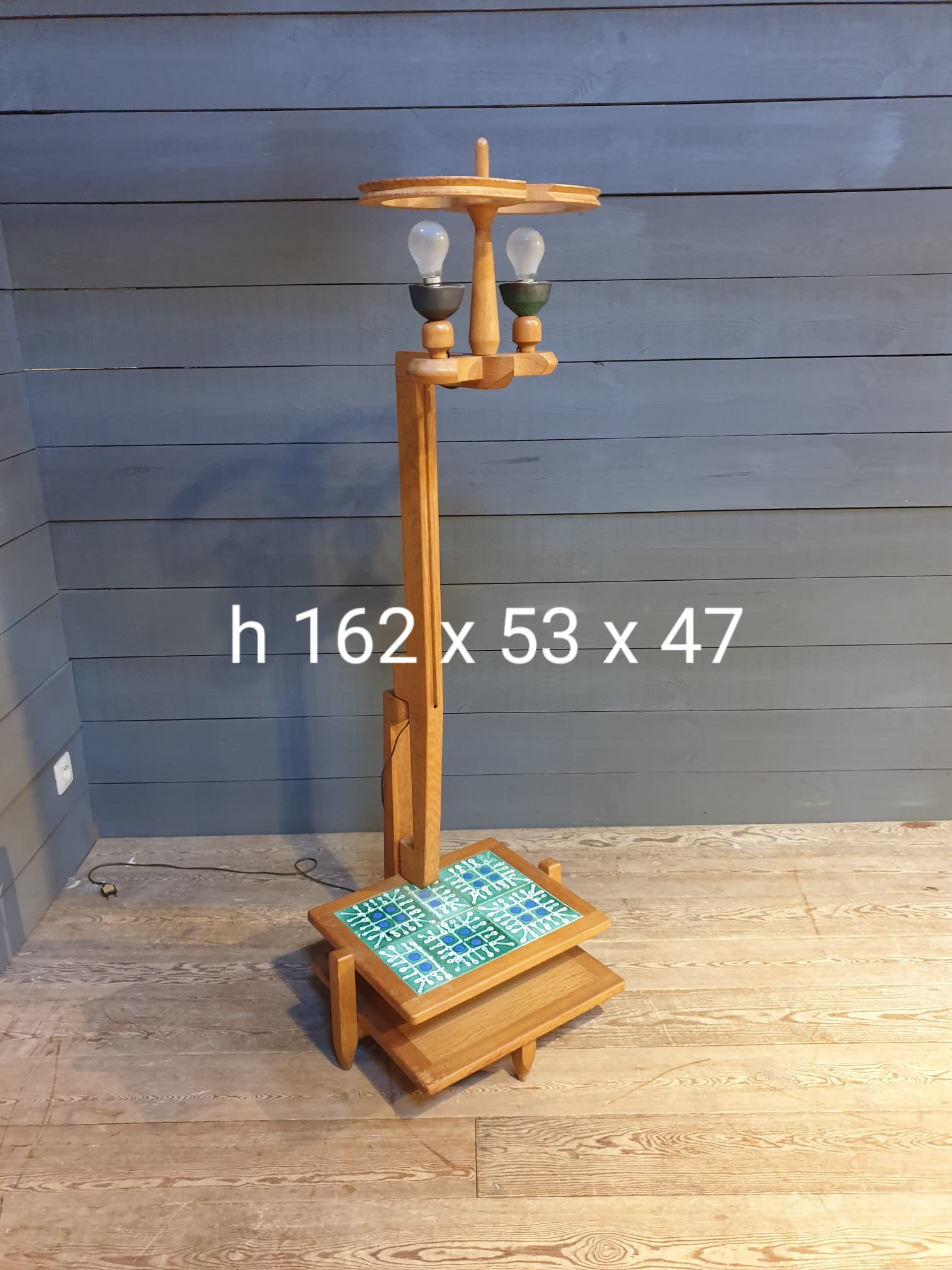 Floor lamp by Guillerme and Chambron