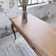 Oak console table from the 1960s.